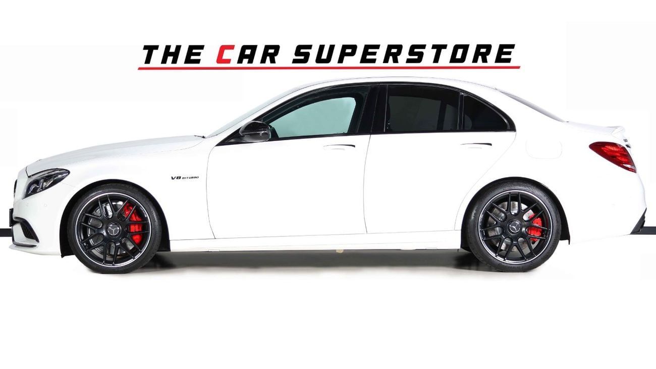 Mercedes-Benz C 63 AMG Std 4.0L Sedan 2017-MERCEDES BENZ C63 AMG-FULL SERVICE HISTORY-IMMACULATE CAR